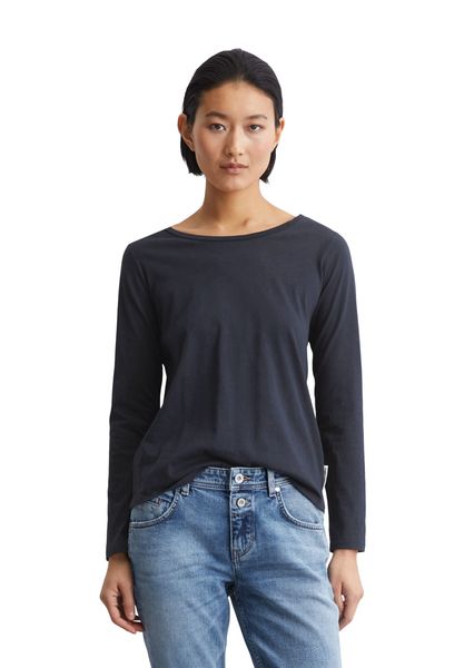 Marc O'Polo Langarmshirt in Organic Cotton-Qualität günstig online kaufen