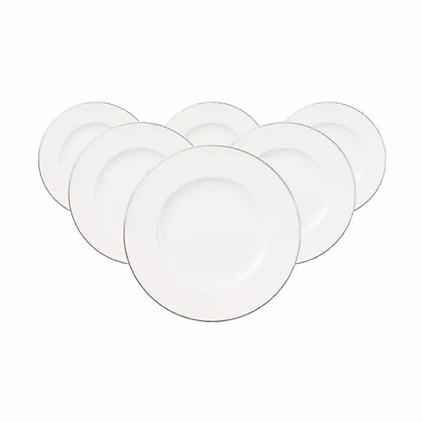 Villeroy & Boch Brotteller »Brotteller Anmut Platinum No.1 ø 16,4 cm 6er Se günstig online kaufen