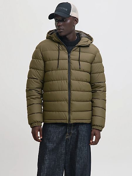 Jack & Jones Steppjacke "JCOPOINT PU PUFFER JACKET BF" mit Kapuze günstig online kaufen