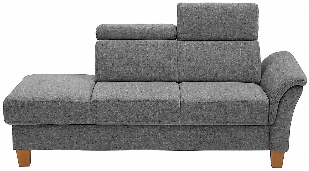 Home affaire Recamiere "Conville" incl. Kopfteilverstellung, Federkern, wah günstig online kaufen