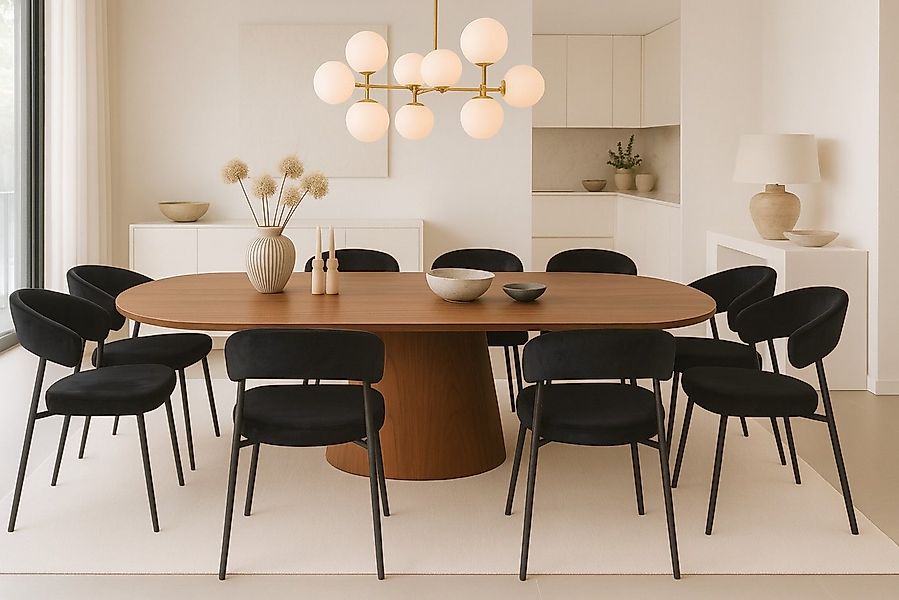 moebel-direkt-online 4-Fußstuhl Polsterstuhl (2Stück) in drei attraktiven F günstig online kaufen