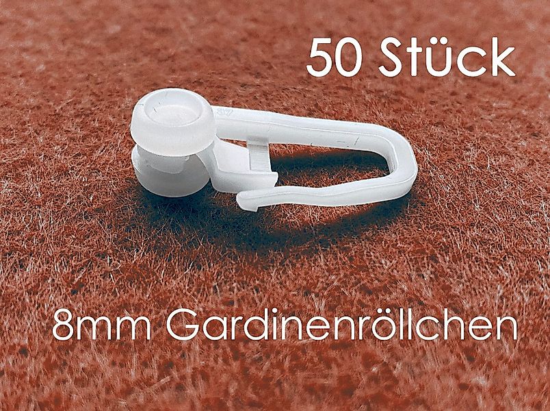 heimtexland Gardinenröllchen Gardinenröllchen Faltenhaken stabil I günstig online kaufen