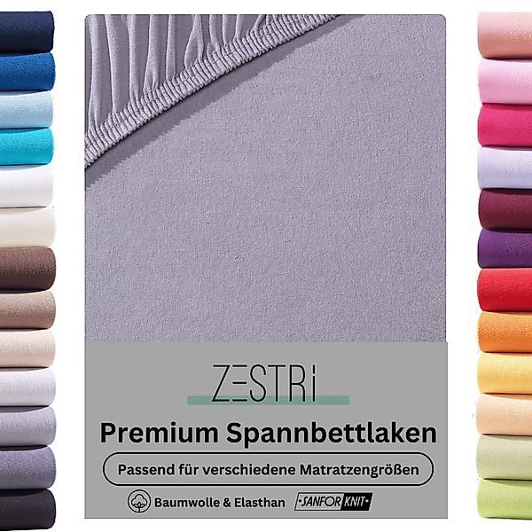 Zestri Spannbettlaken für Boxspringbetten & Wasserbetten günstig online kaufen