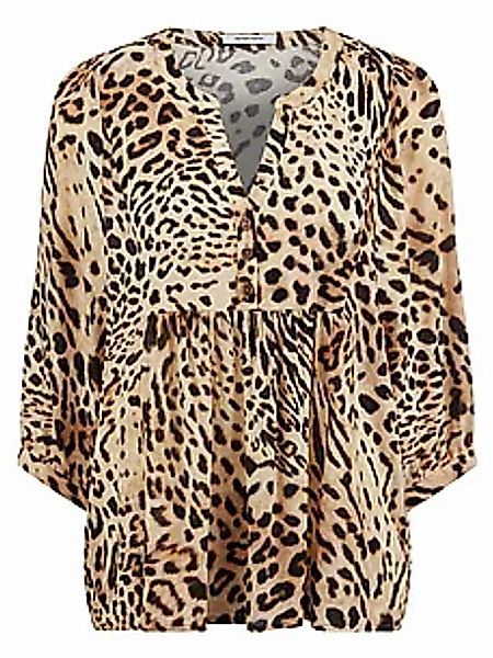 Bluse V-Öffnung Peter Hahn beige günstig online kaufen