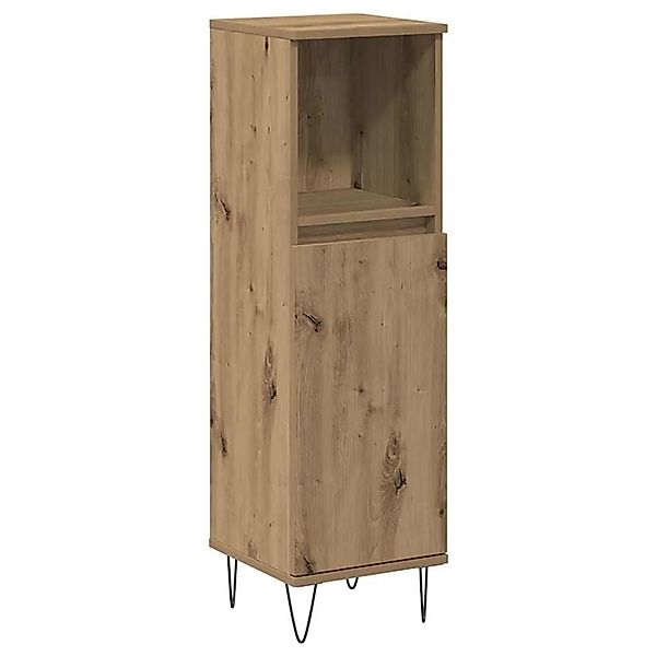 vidaXL Badschrank Artisan-Eiche 30x30x100 cm Holzwerkstoff 857209 günstig online kaufen