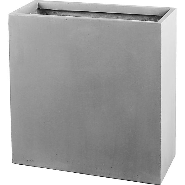 Blumenkasten 80 cm x 80  80 cm x 30,5 cm x 80 cm Hellgrau günstig online kaufen