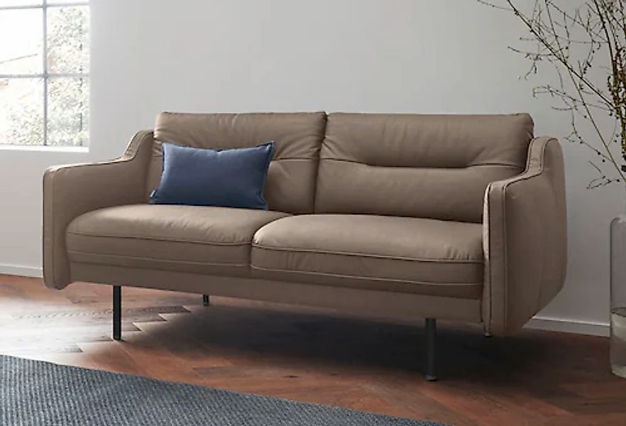 Home affaire 2-Sitzer »Nordfyn« edles Design in 3 Bezugsqualitäten, Design günstig online kaufen
