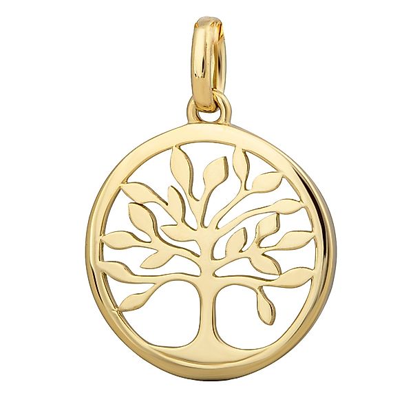 Orolino Kettenanhänger Gold 375 mit Lebensbaum-Motiv günstig online kaufen