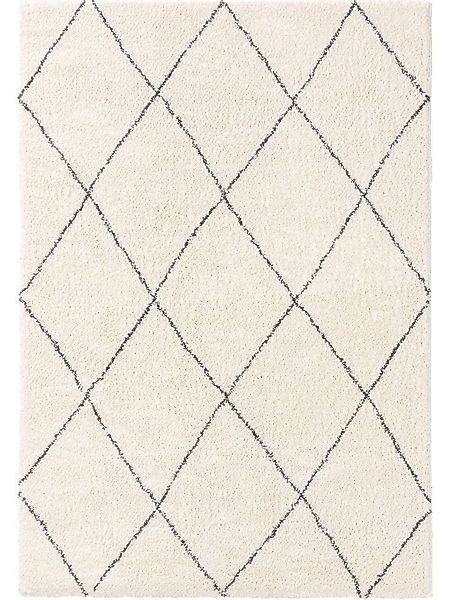 benuta Hochflor-Teppich Benno, rechteckig, Höhe: 21 mm, Teppich Wohnzimmer, günstig online kaufen