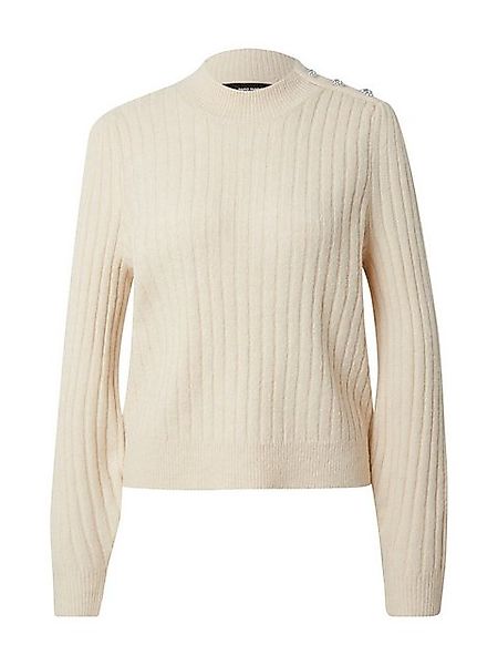 Vero Moda Rundhalspullover VMELYA (1-tlg) Ziersteine günstig online kaufen