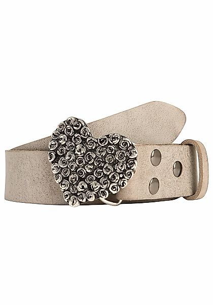 Rettungsring Gürtel Ledergürtel mit austauschbarer Schließe "Auster Muschel günstig online kaufen