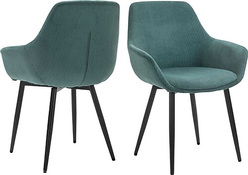 SalesFever Armlehnstuhl »Komfortabler Esszimmerstuhl im zeitlosen Design« ( günstig online kaufen