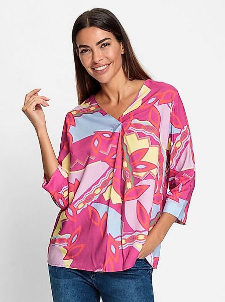 heine Klassische Bluse Druckbluse günstig online kaufen