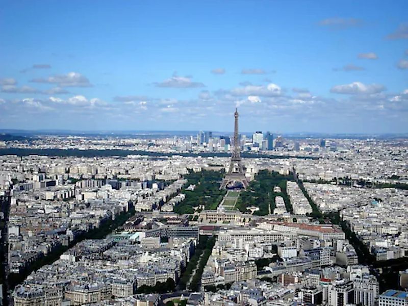 Papermoon Fototapete »PARIS-FRANKREICH STADT SKYLINE TOUR EIFFEL KUNST MODE günstig online kaufen