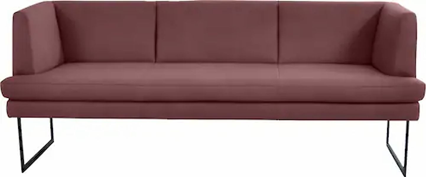 K+W Komfort & Wohnen Polsterbank "Cube", Hammerkissenoptik, 2 Breiten, Meta günstig online kaufen