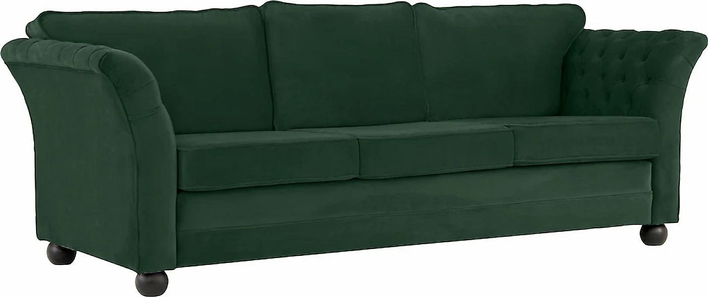 Home affaire 3-Sitzer »Pajero« mit Knopfheftung an den Armlehn-Innenseiten, günstig online kaufen