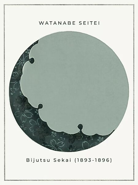 Poster / Leinwandbild - Mond Von Watanabe Seitei günstig online kaufen