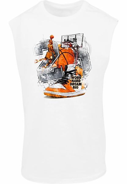 MisterTee T-Shirt "MisterTee Vintage Ballin Sleeveless Tee", 1 Stk. günstig online kaufen