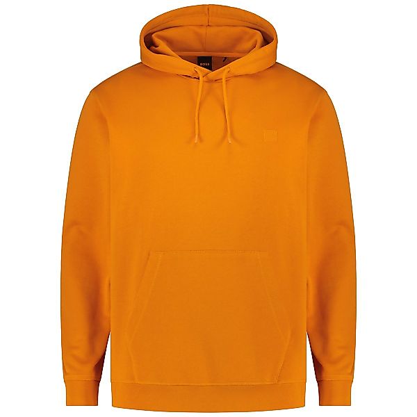 BOSS Hoodie aus Biobaumwolle Farbe orange Größe: 6XL günstig online kaufen