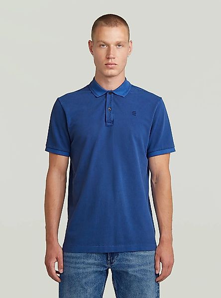 G-STAR Poloshirt "Kurzärmliges Poloshirt Dunda Overdyed Slim" günstig online kaufen