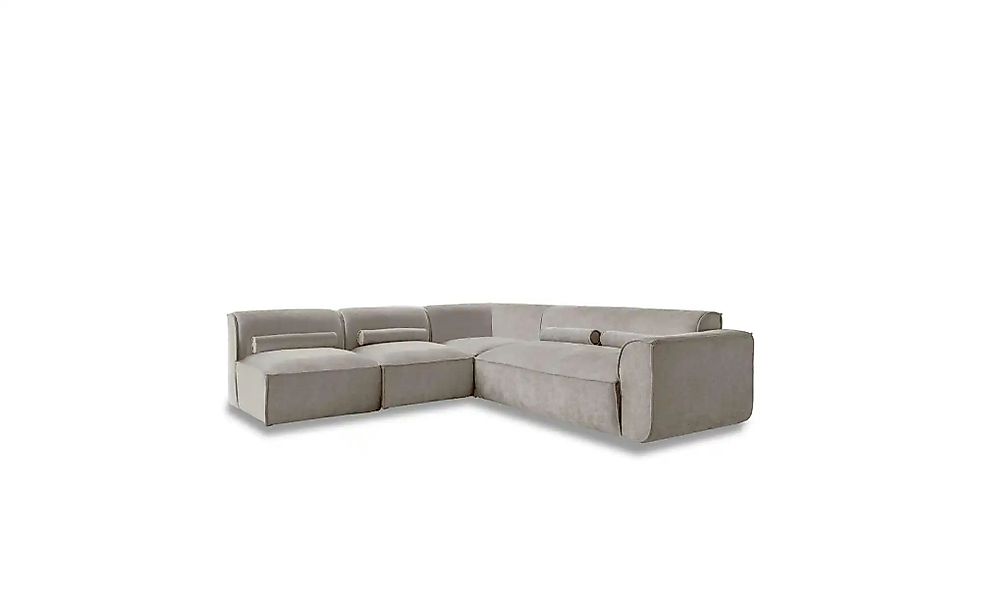 Miuform Wohnlandschaft modular Flex Felix ¦ beige ¦ Maße (cm): B: 265 H: 70 günstig online kaufen