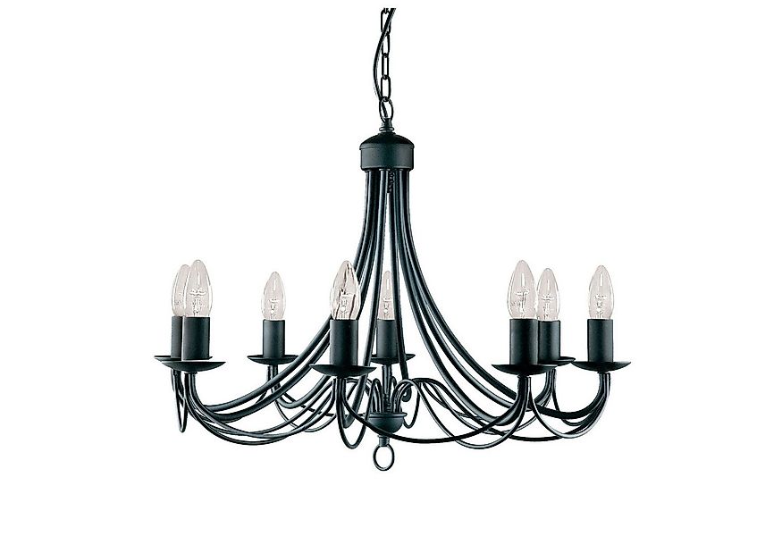 Searchlight Kronleuchter Maypole 8Lt Pendant, Leuchtmittel wechselbar günstig online kaufen