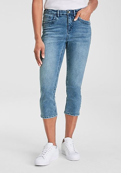 H.I.S Caprijeans schmale Beinform, krempelbare Beinabschlüsse, günstig online kaufen