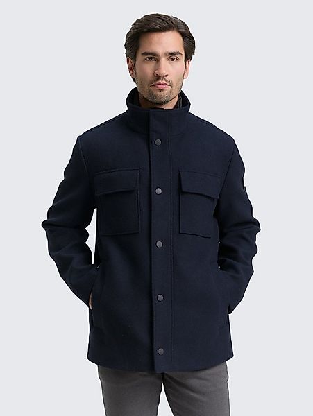 TOM TAILOR Wolljacke Jacken 2-in-1 Wolljacke mit abnehmbarer Innenjacke günstig online kaufen