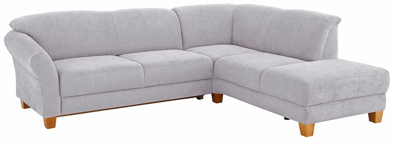 Home affaire Ecksofa »Gotland L-Form« wahlweise mit Sitztiefenverstellung + günstig online kaufen