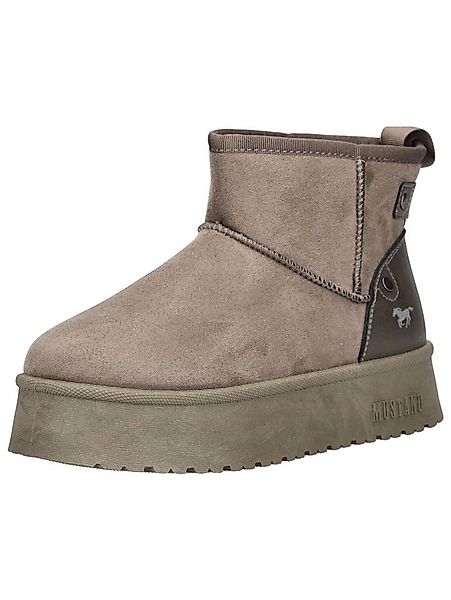 Mustang Shoes Mustang Shoes Stiefelette Veloursleder/Textil Stiefelette günstig online kaufen