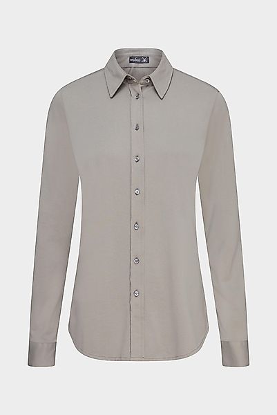 Hemdbluse aus Jersey günstig online kaufen