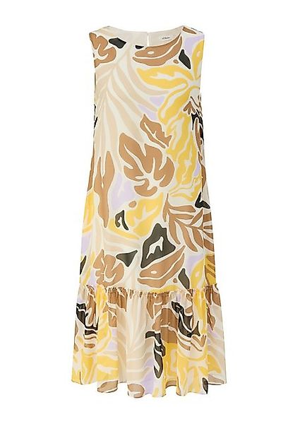 s.Oliver BLACK LABEL Minikleid Knieumspielendes Chiffon-Kleid günstig online kaufen