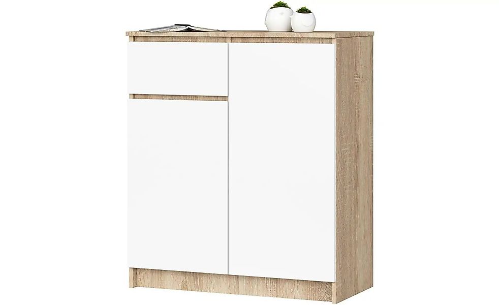 Highboard  Kuran ¦ mehrfarbig ¦ Maße (cm): B: 80 H: 99 Kommoden & Sideboard günstig online kaufen