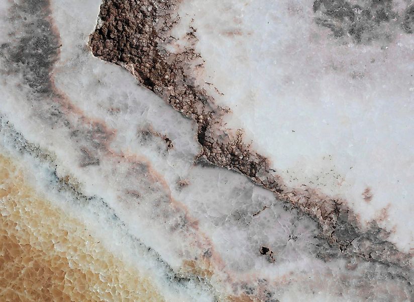 living walls Fototapete "Rosenquarz Vlies" glatt Tapete Marmoroptik Stein F günstig online kaufen