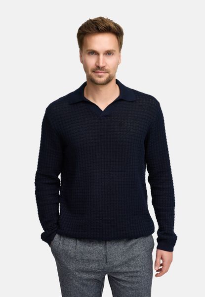 Jeff Strickpullover JFLane polo knit mit günstig online kaufen