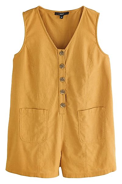 Next Playsuit Geknöpfter Playsuit mit V-Ausschnitt günstig online kaufen