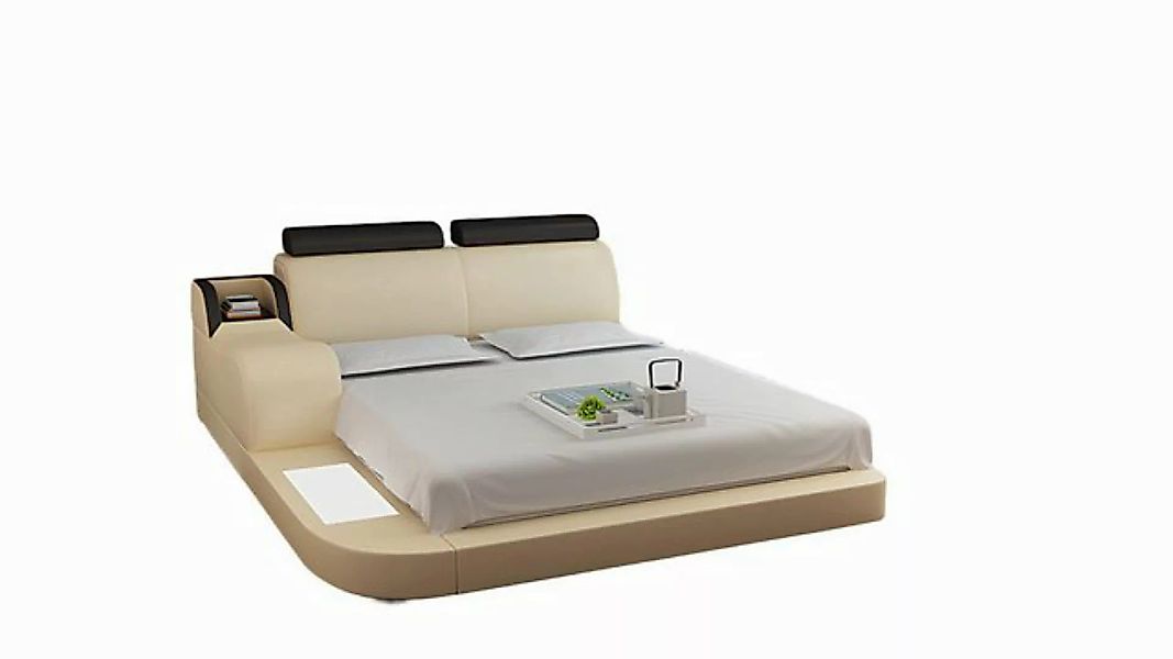 Xlmoebel Bett Doppelbett Wasserbett Hotel Komplett-Set Leder Polster LB8813 günstig online kaufen