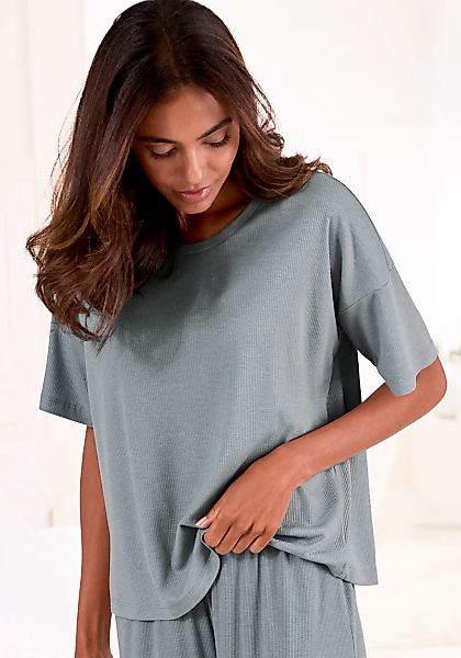 Vivance Dreams T-Shirt in weicher Rippqualität günstig online kaufen