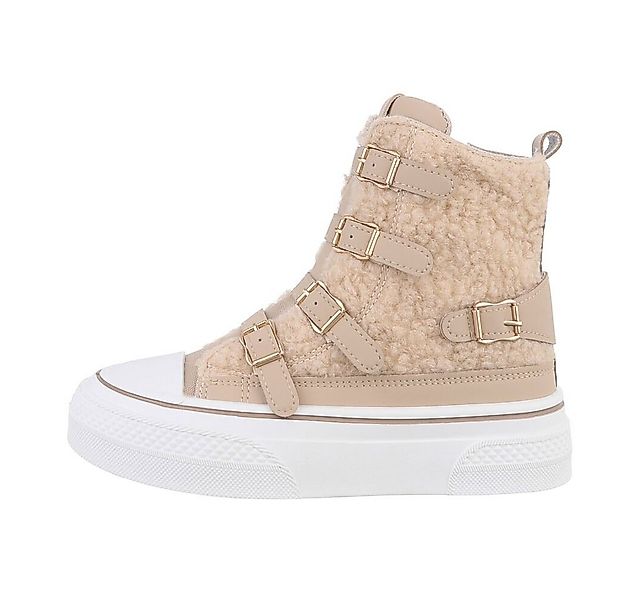 Ital-Design Damen High-Top Freizeit Sneakerboots (85255519) Flach Sneakers günstig online kaufen