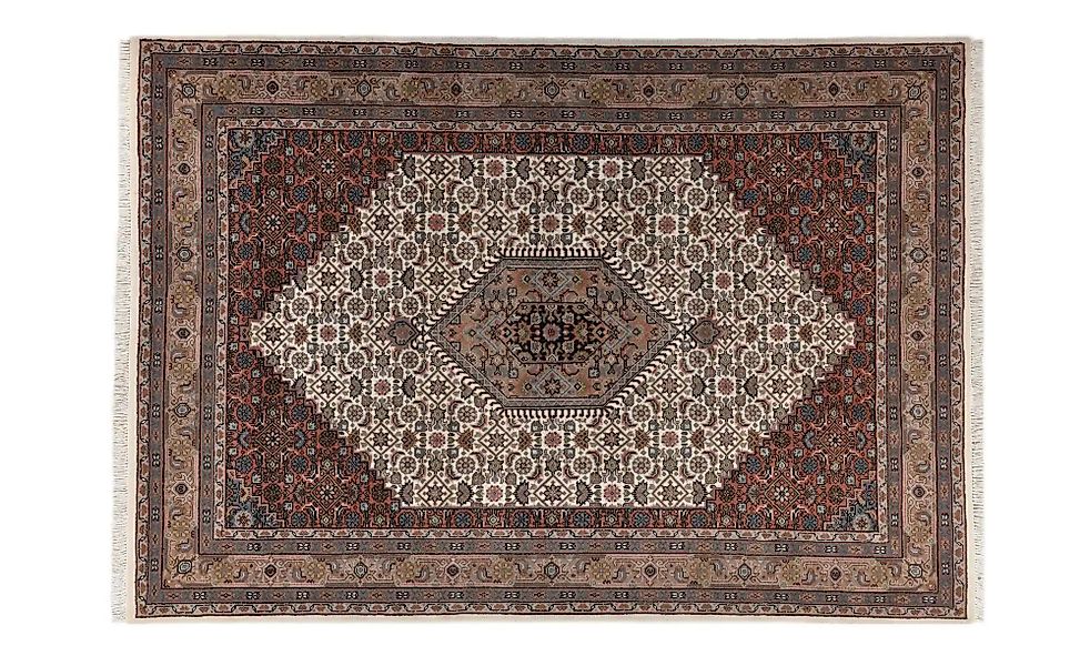THEKO Orientteppich  Benares Bidjar ¦ creme ¦ Wolle ¦ Maße (cm): B: 170 Tep günstig online kaufen
