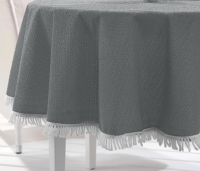 Beautex Tischdecke Garten Balkon Terrasse Camping Tischdecke, Eckig Rund Ov günstig online kaufen