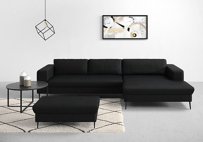DOMO collection Ecksofa »Modica, zeitlos und elegant, L-Form«, moderne Opti günstig online kaufen