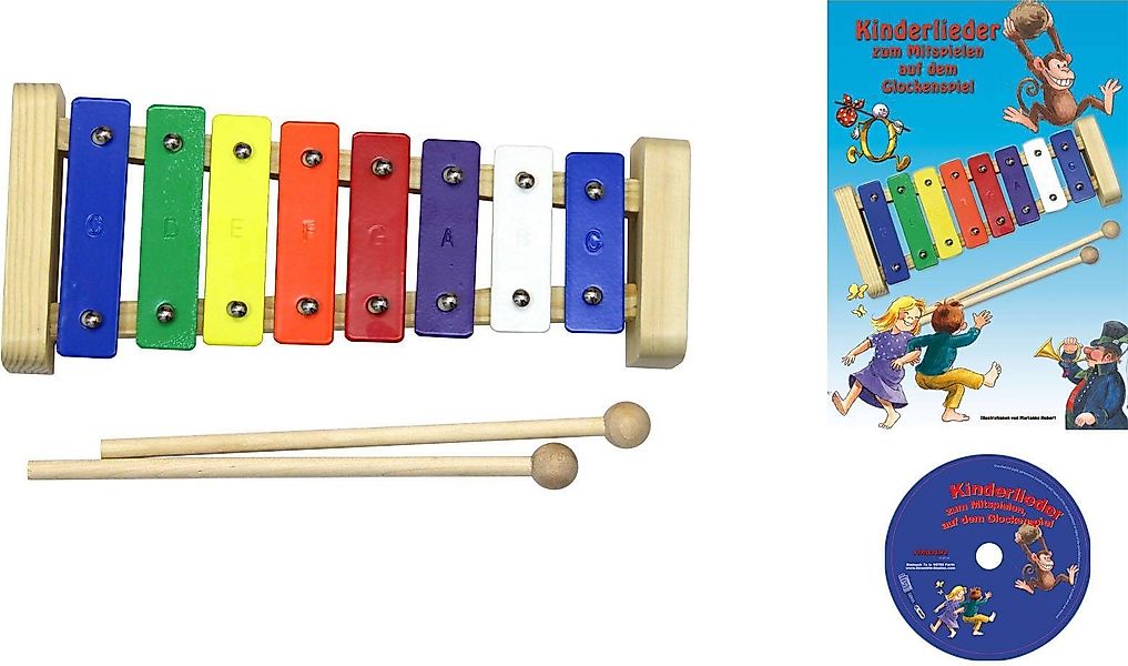 Clifton Spielzeug-Musikinstrument Metallophon, mit 8 Tönen günstig online kaufen