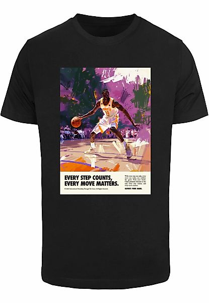 MisterTee T-Shirt "MisterTee Every Step Counts Tee" 1 Stk. tlg. günstig online kaufen