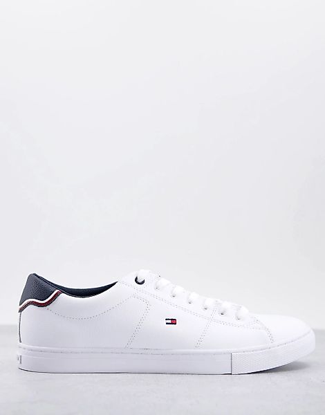 Tommy Hilfiger – Essential – Sneaker aus Leder in Weiß günstig online kaufen