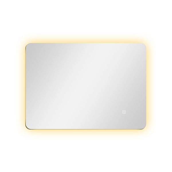 Aica Sanitär Badspiegel 60x40 cm Spiegel mit LED Beleuchtung Touch Wandscha günstig online kaufen