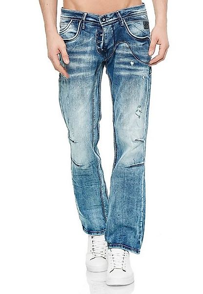 Rusty Neal Bequeme Jeans mit cooler Waschung günstig online kaufen