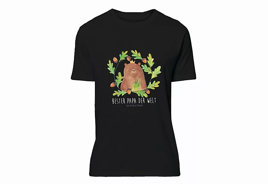Mr. & Mrs. Panda T-Shirt Bär König - Schwarz - Geschenk, T-Shirt, T-Shirt m günstig online kaufen