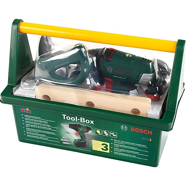 Theo Klein Spiel-Werkzeugstation 8520 Bosch mini Tool Box mit Bohrmaschine günstig online kaufen
