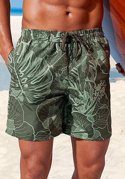 Chiemsee Badeshorts "Geraldo", mit tropischen Muster günstig online kaufen